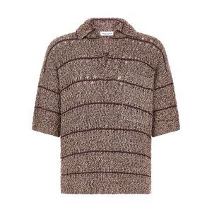 Roberto Collina Men's Mouliné Polo Shirt